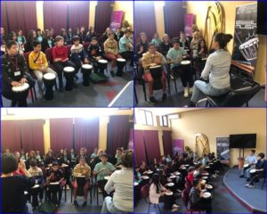 Elevi din… 4 tari, participanti la o lectie educativa de percutie organizata de Filarmonica ploiesteana