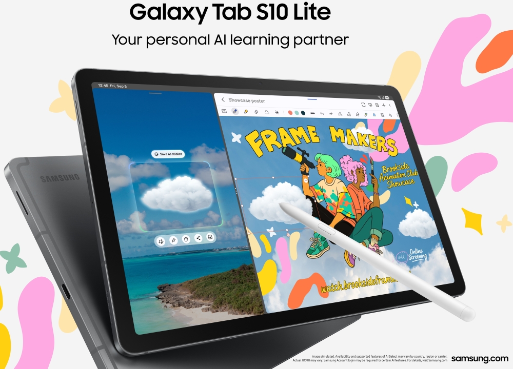 Galaxy Tab S10 Lite: O tabletă accesibilă, cu funcții complete, pentru nevoile de zi cu zi