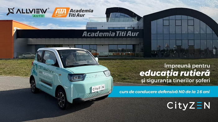 Allview Auto și Academia Titi Aur, împreună pentru educația rutieră și siguranța tinerilor șoferi
