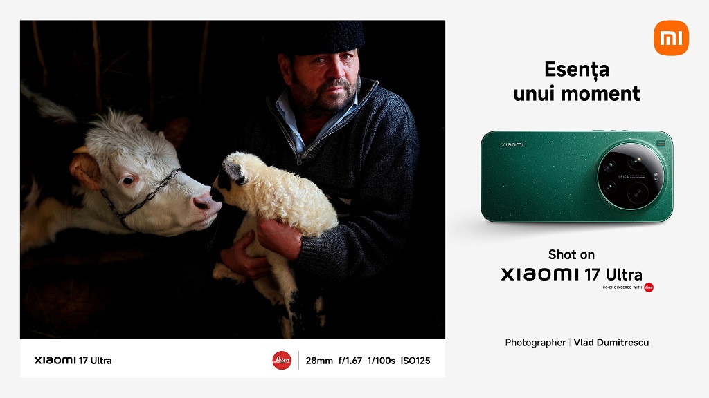 Xiaomi și Vlad Dumitrescu surprind esența satului românesc prin lentila noului Xiaomi 17 Ultra