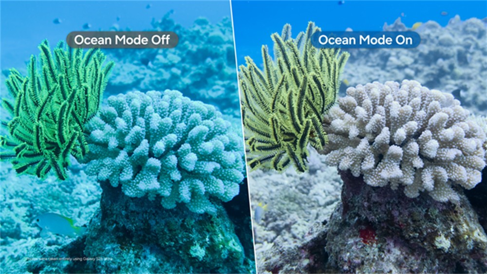 Ocean Mode al Samsung Galaxy și programul pentru recifele de corali primesc recunoaștere și premii internaționale