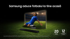 Samsung aduce experiența de vizionare la un nou nivel în România, alături de Antena 1